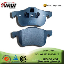 SEMI-METALLIC CAR BRAKE PAD FOR VOLVO S60 2000-2010 S80 1998-2006